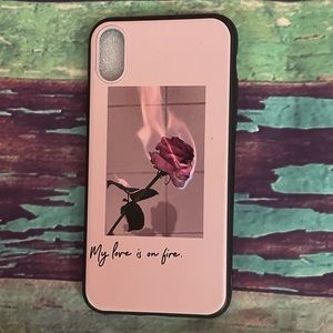 My love is on fire iPhone X case